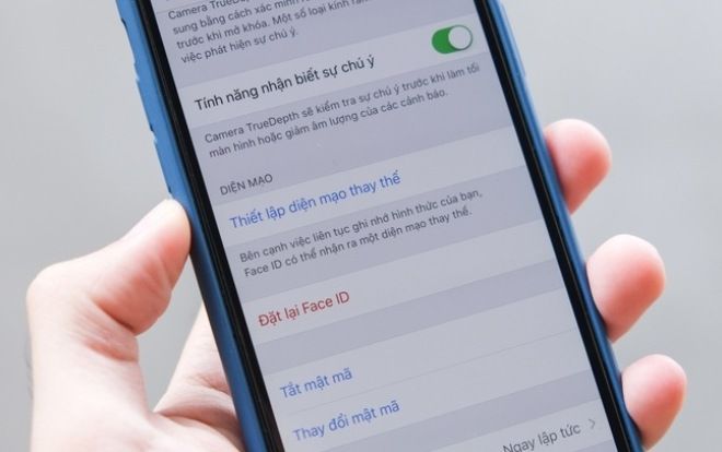 iOS 12 đã cho phép Face ID trên iPhone X đăng ký nhiều hơn 1 khuôn mặt