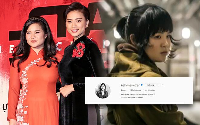 Nữ diễn viên gốc Việt Kelly Marie Tran xóa sạch Instagram sau khi bị fan 'Star Wars' quấy rối