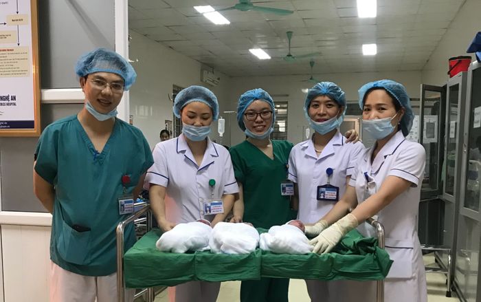 Sản phụ tam thai ở Nghệ An vượt cạn thành công