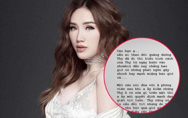 Sau phát ngôn thưởng 10 tỷ cho ai có bằng chứng phẫu thuật thẩm mỹ, Bảo Thy nói gì?