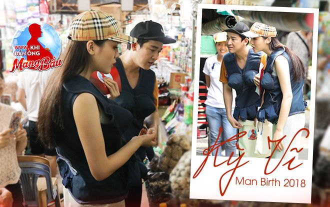 Không còn hình ảnh sang chảnh, Hứa Vĩ Văn - Kỳ Duyên tất bật đi chợ và mặc cả khi mua hàng