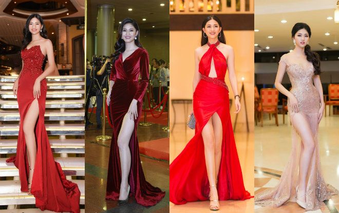 Chân dài 1m2, Á hậu Thanh Tú mặc váy xẻ đùi 'như cơm bữa' khiến fan nhiều lần thót tim