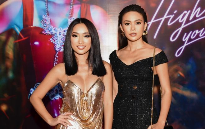 Á hậu Mâu Thủy đến chung vui cùng Quỳnh Thy, hạnh phúc vì cô bạn thân debut làm ca sĩ