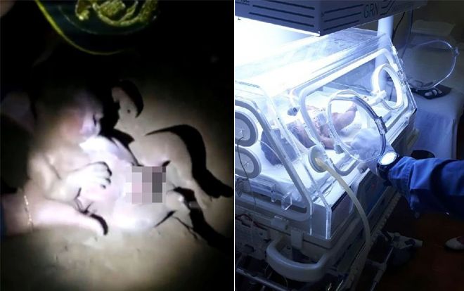 Bé sơ sinh sống sót thần kỳ sau khi bị chôn sống trong 8 giờ