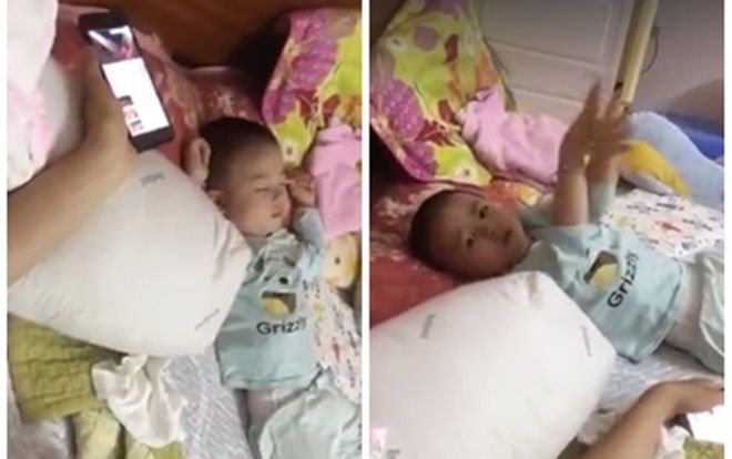 Con muốn ngủ nướng, ông bố của năm đã dùng cách đánh thức siêu đáng yêu này khiến dân mạng bội phục