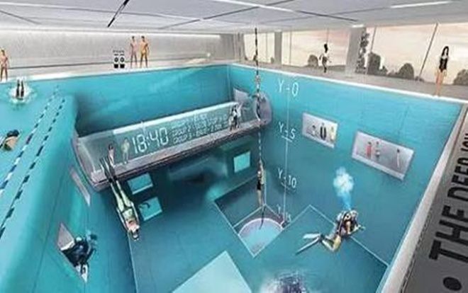 Bể bơi đắt và 'dị' nhất thế giới: Bơi 1 lần mất ngay 7 triệu đồng