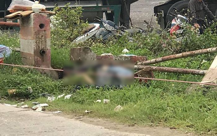 Bàng hoàng phát hiện thi thể người đàn ông bị bê tông đè lên