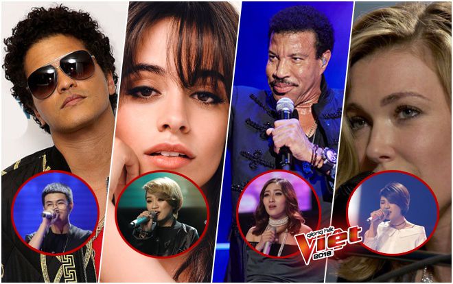 Loạt ca khúc đình đám ở bảng xếp hạng Billboard 'đổ bộ' Giọng hát Việt 2018