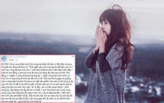 Vừa nhận lời yêu được 1 tuần đã hối tiếc khi được soái ca tán tỉnh, nữ sinh lên mạng hỏi cao kiến ai ngờ bị dân mạng ném đá tơi bời