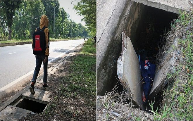 Mạo hiểm như khi chạy xe ở làng ĐH Thủ Đức: Miệng hố 'tử thần' giăng lưới khắp mọi nơi