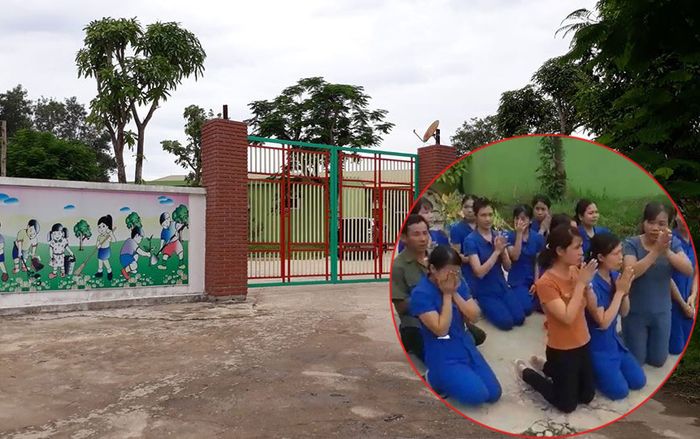 Các cô giáo quỳ xin chủ tịch thị trấn đừng đóng cửa trường: Không ai xúi giục?