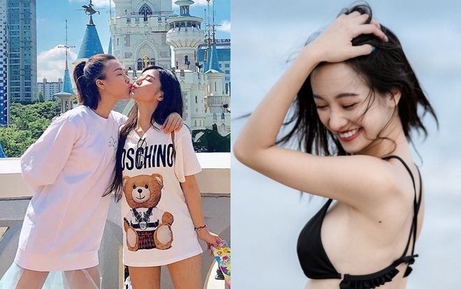 Hoàng Oanh ôm hôn Hoàng Yến Chibi thắm thiết tại Hàn, Jun Vũ ở nhà tung bộ ảnh sexy đốt mắt fan
