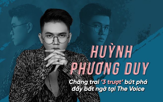 Huỳnh Phương Duy: Chàng trai '3 trượt' bứt phá đầy ngoạn mục tại The Voice 2018!