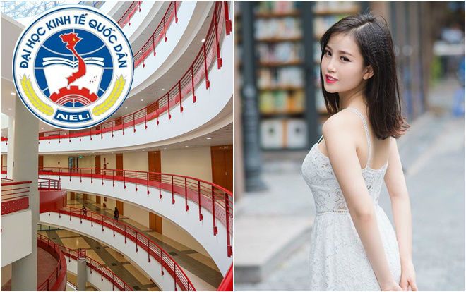 Trường đẹp lại có nhiều hotgirl, bảo sao nơi khai sinh ra NEU Confession lại nổi danh đến thế trong giới trẻ