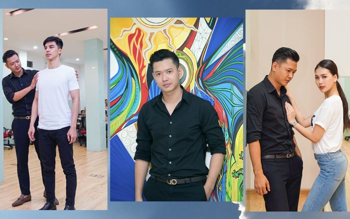 Hồ Đức Vĩnh diện cả cây đen, tự tin huấn luyện dàn thí sinh Siêu mẫu Việt Nam 2018