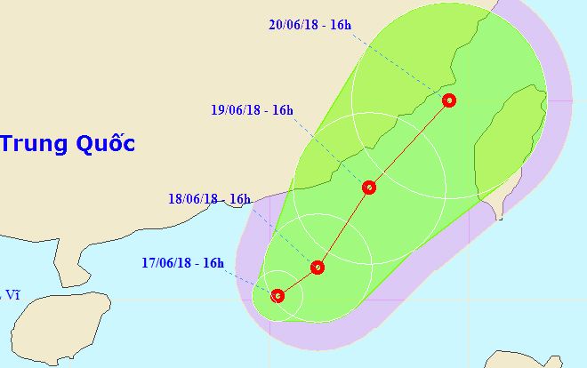 Xuất hiện áp thấp nhiệt đới trên Biển Đông, Tây Nguyên và Nam Bộ mưa lớn