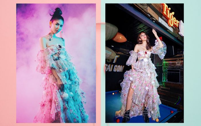 Đụng hàng 'Kate Moss Việt Nam', Phí Phương Anh vẫn tỏ ra thần sắc chẳng kém