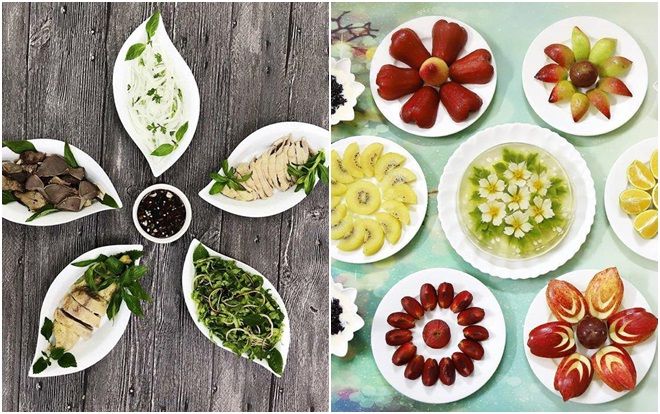 Chị em chia sẻ mâm cỗ cúng Tết Đoan Ngọ nhiều màu sắc ngập tràn mạng xã hội