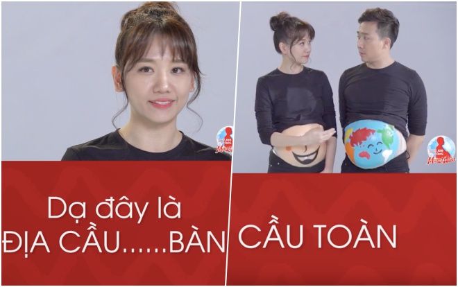 Hari Won khiến Trấn Thành 'xoắn não' với màn thuyết trình 'đỉnh cao'