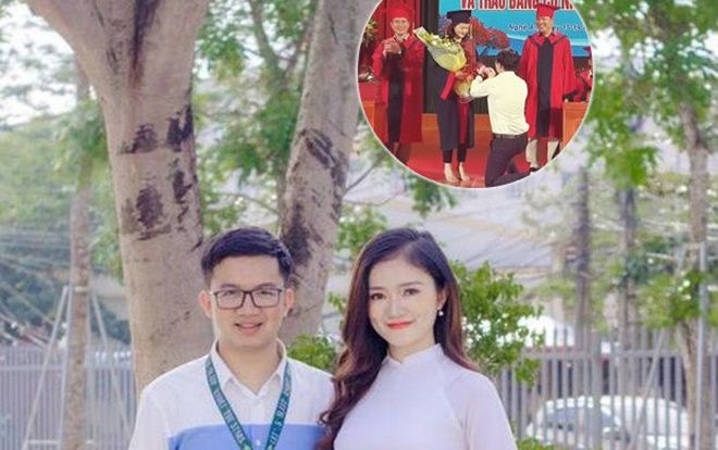 Thầy giáo cầu hôn nữ sinh ngay tại lễ tốt nghiệp bị đồng nghiệp phản đối: 'Đây là lễ bế mạc trường ĐH chứ không phải hôn trường'
