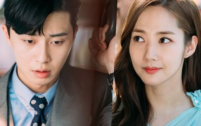 'Thư ký Kim': Sau nụ hôn đầu, Park Min Young trả thù Park Seo Joon thế này đây
