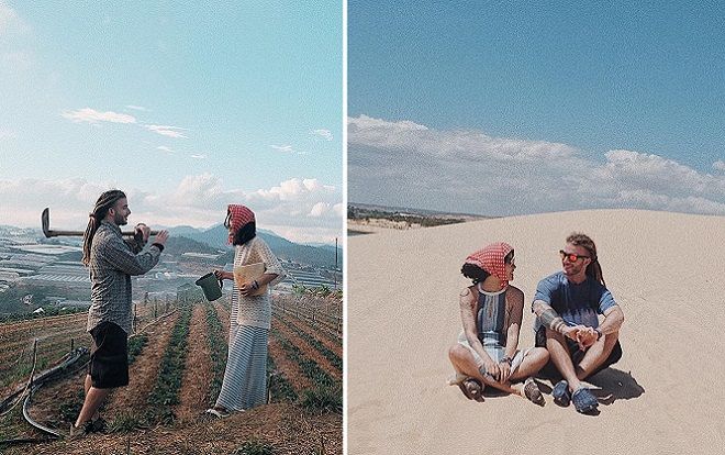 Chuyện tình chàng Tây và cô gái Việt 'nắm tay nhau đi khắp thế gian' khiến hội F.A chỉ biết ganh tỵ