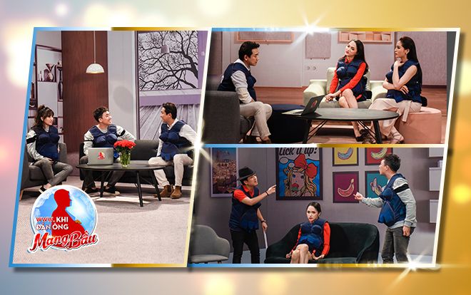 Tổng lực bình chọn để Song Giang, Việt Hàn, Kỳ Vĩ giành chiến thắng tập 5 Khi đàn ông mang bầu