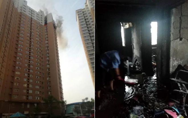 Sạc xe điện trên tầng 23 gây hỏa hoạn chung cư