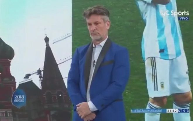 Truyền hình Argentina 'làm quá' khi dành một phút mặc niệm sau trận thua thảm của đội nhà