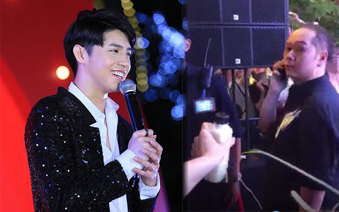 Clip: Tặng quà thần tượng xưa rồi, fan Noo đáng yêu hết cỡ khi chăm chút đến cả… anh quản lý