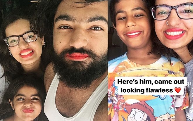 Cậu bé Ấn Độ xấu hổ chui xuống gầm giường vì lén bôi son của mẹ, cả nhà đã làm một việc bất ngờ!