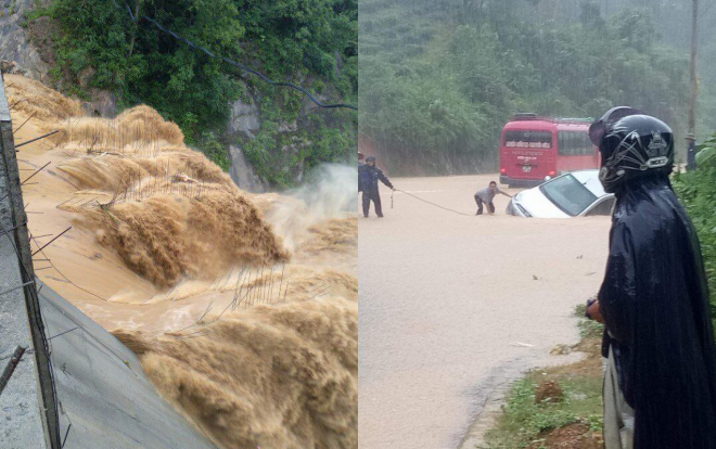 Mưa lũ kinh hoàng chia cắt nhiều tuyến đường, 15 học sinh ở Lai Châu không thể tham dự kỳ thi THPT Quốc gia