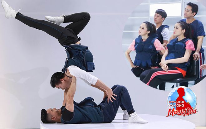 Sẽ ra sao nếu anh em Quốc Cơ - Quốc Nghiệp vừa mang thai vừa làm xiếc?