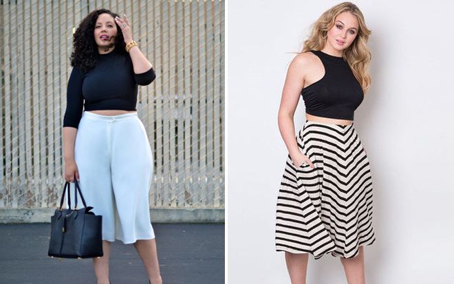 Muốn eo 70cm trông như 60cm thì cứ mặc crop top theo quy tắc sau