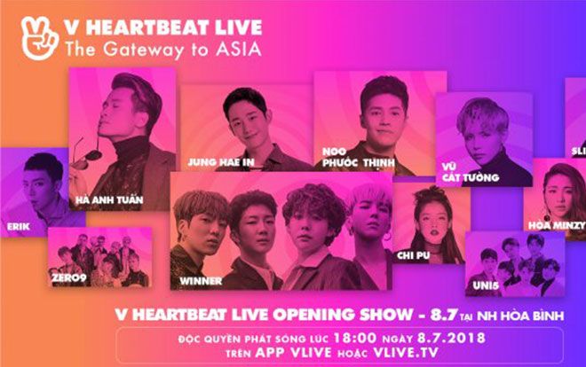 Hé lộ dàn sao khủng 'đổ bộ' thảm đỏ V Heartbeat tại Việt Nam vào đầu tháng 7