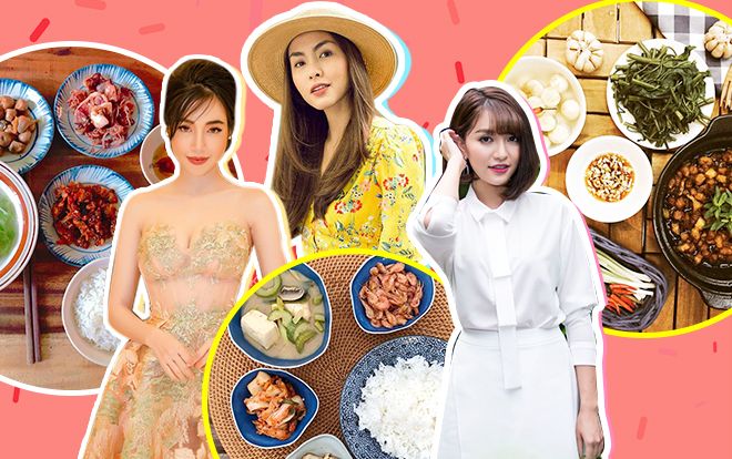 Các mỹ nhân Việt khiến chồng, người yêu sướng cả mắt lẫn miệng vì đã đẹp lại nấu ăn ngon