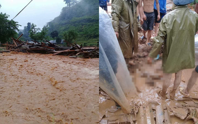 Tìm thấy 3 thi thể, 29 người thương vong trong mưa lũ kinh hoàng ở Lai Châu