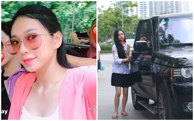 Cư dân mạng thi nhau truy link của nữ sinh xinh đẹp đi thi THPT bằng siêu xe Range Rover