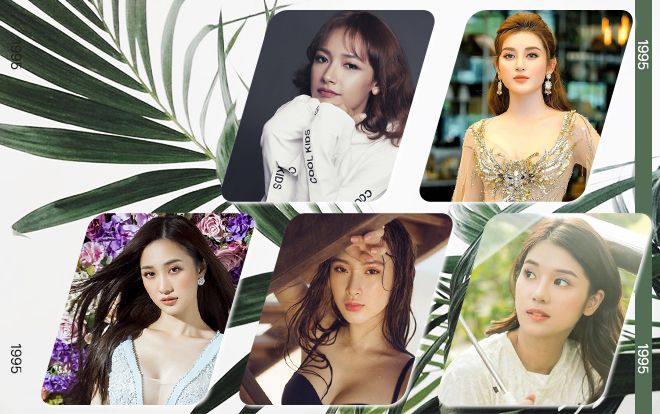 Những mỹ nhân sinh năm 1995 của showbiz Việt, người ngây thơ, trong sáng, kẻ quyến rũ đến nao lòng