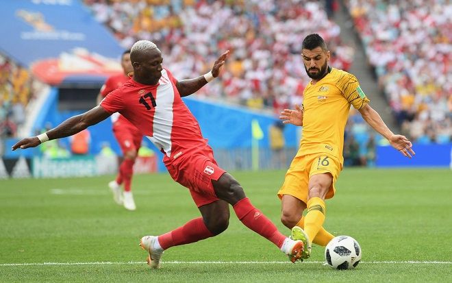 Nhận đòn ‘hồi mã thương’ từ Peru, Úc chia tay World Cup trong nỗi tức tưởi