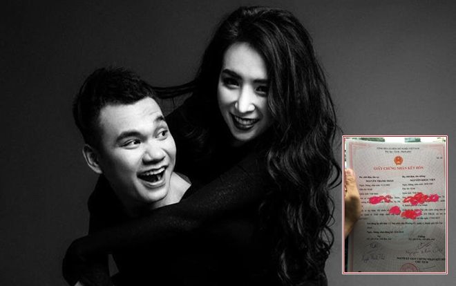 Chào thua trước dòng trạng thái gây 'choáng' của Khắc Việt khi đăng tải giấy chứng nhận kết hôn