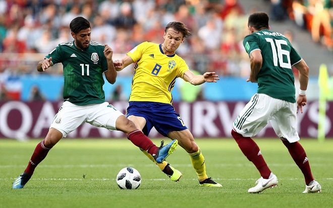 Thảm bại trước Thụy Điển, Mexico vẫn giành vé đi tiếp nhờ Hàn Quốc