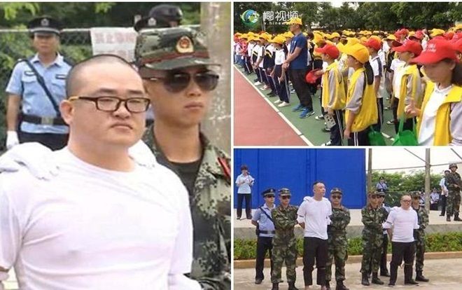 Trung Quốc: Xử bắn tội phạm ma túy trước mặt học sinh