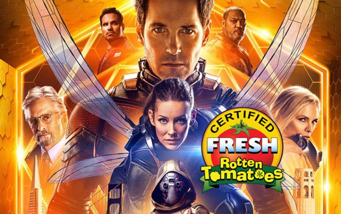 'Ant-man and Wasp' là phim thứ 20 của MCU nhận 'Cà chua tươi' của Rotten Tomatoes