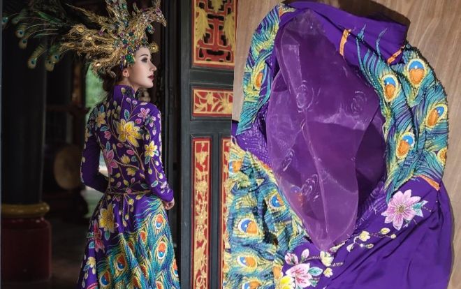 Vài giờ trước chung kết Miss Asia World 2018, Chi Nguyễn ‘sốc nặng’ khi trang phục dân tộc bị cắt nát không thương tiếc