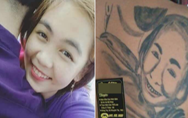 Xăm hình bạn gái lên lưng, chàng trai khiến dân mạng cảm thán: 'Giống lắm, khác mỗi cái mặt'