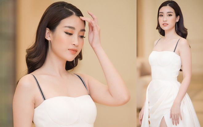 Cứ nhẹ nhàng mơ mộng thế này thôi nhưng Đỗ Mỹ Linh lại âm thầm 'chặt đẹp' cả dàn hoa hậu đấy!