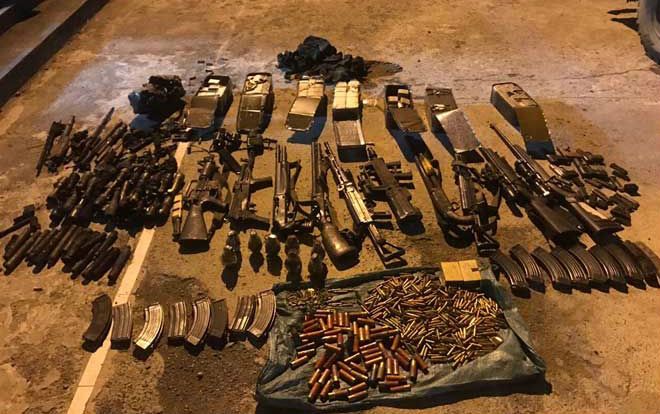 Mục sở thị kho vũ khí khủng khiếp mà 2 'trùm ma túy' Lóng Luông chuẩn bị để đối phó với công an