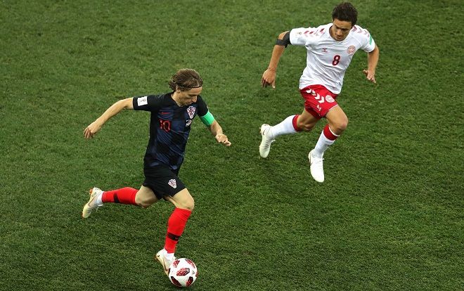 Vượt qua Đan Mạch trong loạt sút luân lưu đầy kịch tính, Croatia vào tứ kết