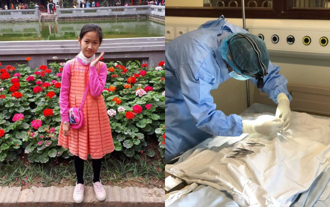 Thêm một thiên thần nhỏ hiến giác mạc sau 10 năm chống chọi với bệnh tật